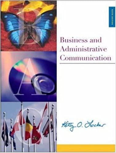 business and administrative communication 6th edition kitty o. locker 0072551348, 9780072551341