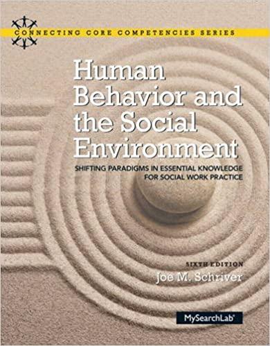 human behavior and the social environment shifting paradigms in essential knowledge for social work practice