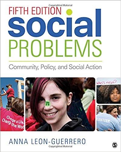 social problems community policy and social action 5th edition anna leon, guerrero 1483369374, 9781483369372
