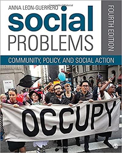 social problems community policy and social action 4th edition anna leon, guerrero 1452205434, 9781452205434