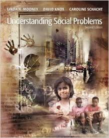 understanding social problems 2nd edition linda a. mooney, david knox, caroline schacht 0534565115,