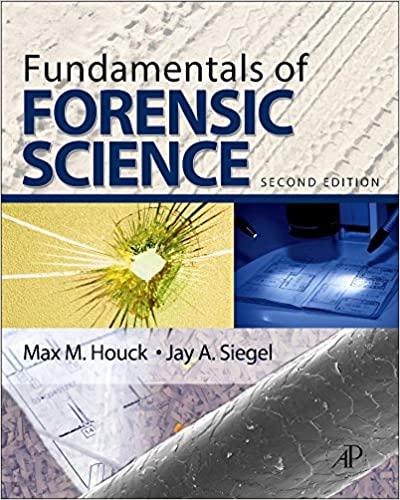 fundamentals of forensic science 2nd edition max m. houck, jay a. siegel 0123749891, 9780123749895