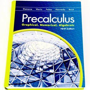 precalculus graphical numerical algebraic common core 9th edition franklin demana, david bock, bert waits,
