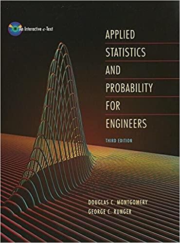 applied statistics and probability for engineers 3rd edition douglas c. montgomery, george c. runger