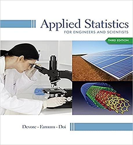 applied statistics for engineers and scientists 3rd edition jay l. devore, nicholas r. farnum, jimmy a. doi