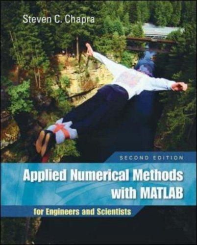 applied numerical methods with matlab for engineers and scientists 2nd edition steven chapra 007313290x,