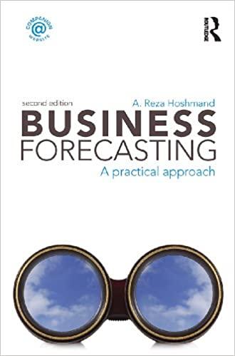 business forecasting a practical approach 2nd edition a. reza hoshmand 0415988551, 9780415988551