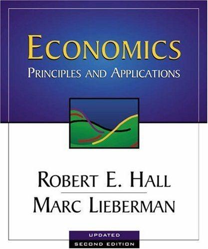 economics principles and applications updated 2nd edition robert ernest hall, marc f. lieberman 0324151810,