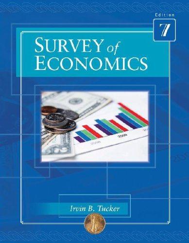 survey of economics 7th edition irvin b. tucker 1423929160, 9781423929161