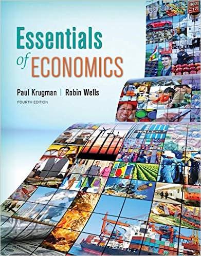 essentials of economics 4th edition paul krugman, robin wells 1464186650, 9781464186653
