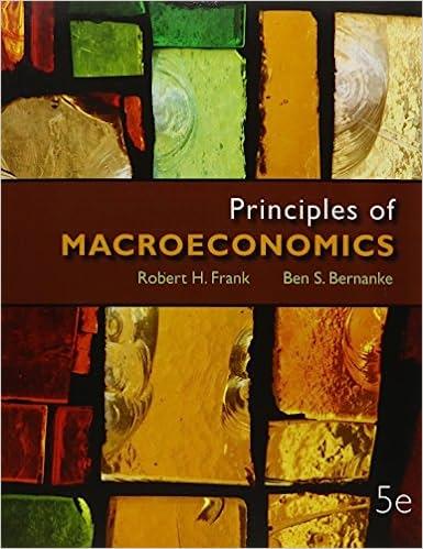 principles of macroeconomics 5th edition robert frank, ben bernanke 0077318501, 9780077318505