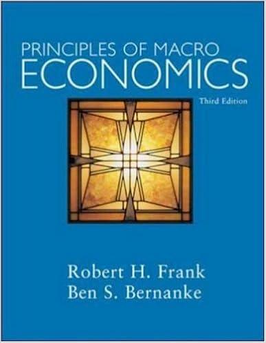 principles of macroeconomics 3rd edition robert frank, ben bernanke 0073230618, 9780073230610