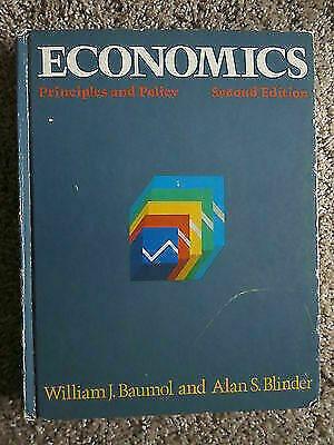 economics principles and policy 2nd edition william j. baumol, alan s. blinder 0155188356, 9780155188358