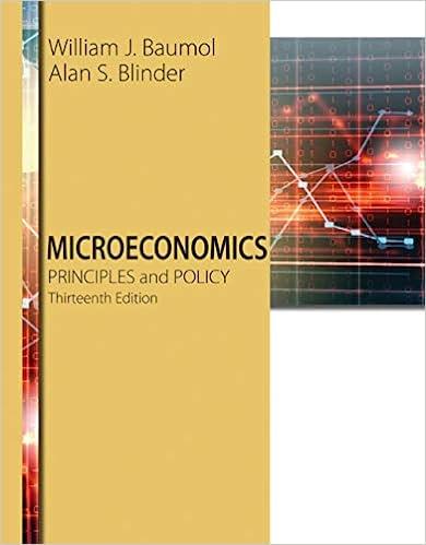microeconomics principles and policy 13th edition william j. baumol, alan s. blinder 130528061x, 9781305280618