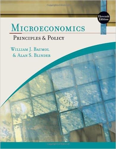 microeconomics principles and policy 11th edition william j. baumol, alan s. blinder 0324586221, 9780324586220