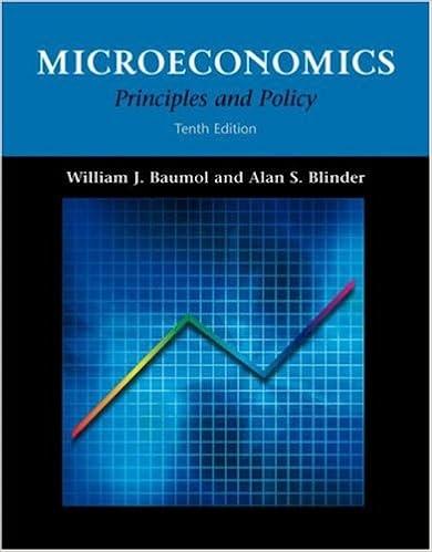 microeconomics principles and policy 10th edition william j. baumol, alan s. blinder 0324221150, 9780324221152