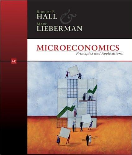 microeconomics principles and applications 4th edition robert e. hall, marc lieberman 0324421478,