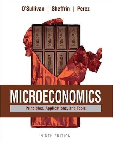 microeconomics principles applications and tools 9th edition arthur o'sullivan, steven sheffrin, stephen