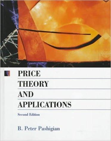 price theory and applications 2nd edition b. peter pashigian 0070487782, 9780070487789