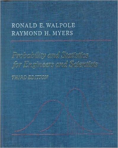 probability and statistics for engineers and scientists 3rd edition ronald e. walpole, raymond h. myers,