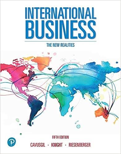 international business the new realities 5th edition s. cavusgil, gary knight, john riesenberger 0135173965,