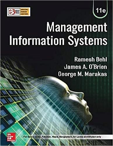 management information systems 11th edition james a. o brien, george m. marakas 9353164656, 9789353164652
