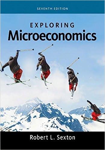 exploring microeconomics 7th edition robert l. sexton 1285859456, 9781285859453