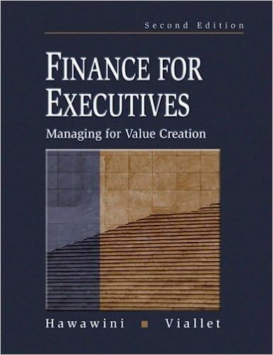 finance for executives managing for value creation 2nd edition gabriel hawawini, claude viallet 0324117752,