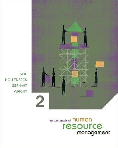 fundamentals of human resource management 2nd edition raymond noe, john hollenbeck, barry gerhart, patrick
