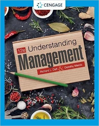 understanding management 12th edition richard l. daft, dorothy marcic 0357716892, 9780357716892