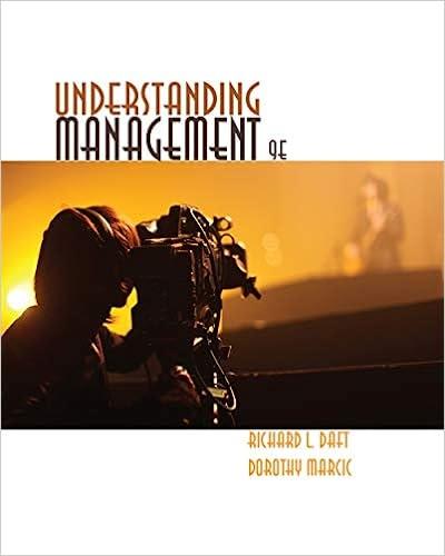 understanding management 9th edition richard l. daft, dorothy marcic 128542123x, 9781285421230