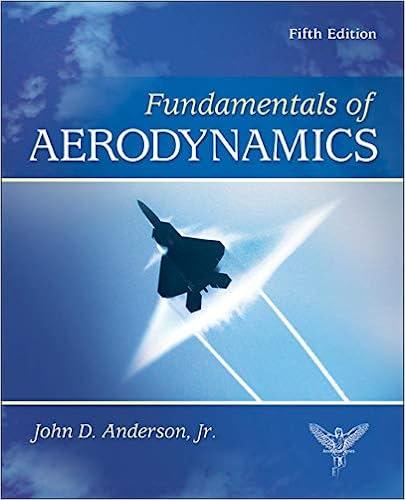 fundamentals of aerodynamics 5th edition john d. anderson jr. 0073398101, 9780073398105