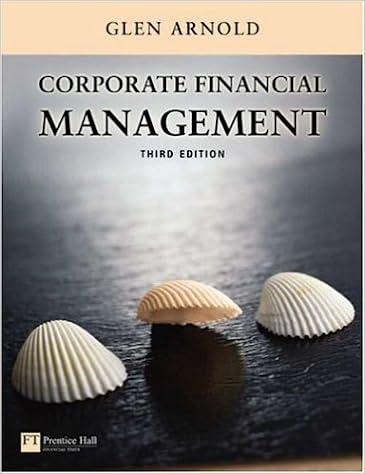 corporate financial management 3rd edition glen arnold, mr barry elliott, jamie elliott 1405839511,