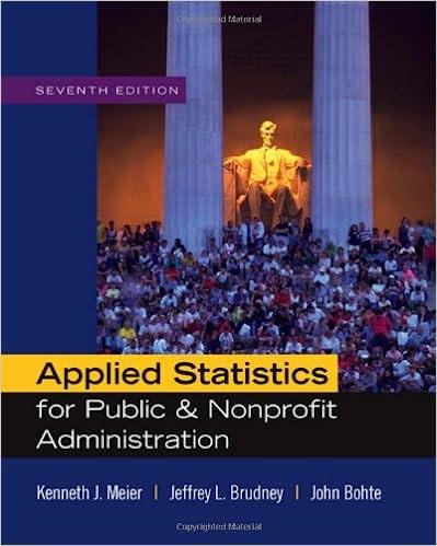 applied statistics for public and nonprofit administration 7th edition kenneth j. meier, jeffrey l. brudney,