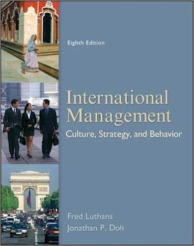 international management culture strategy and behavior 8th edition fred luthans, jonathan doh 0078112575,