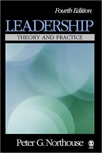 leadership theory and practice 4th edition peter g. northouse 141294161x, 9781412941617