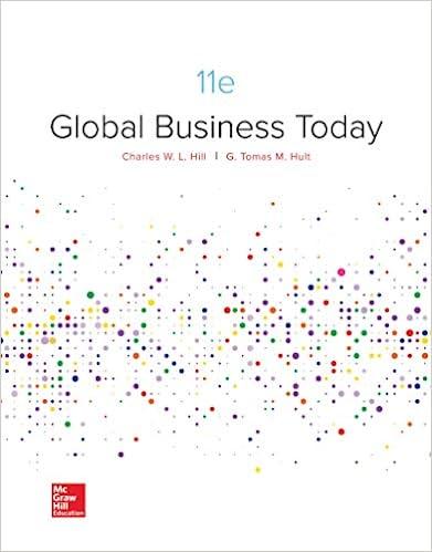 global business today 11th edition charles hill 1260780619, 9781260780611