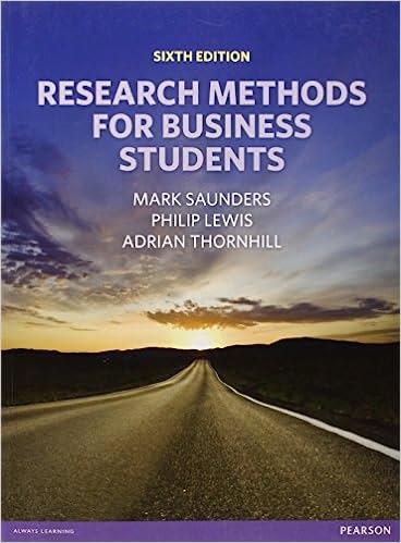 research methods for business students 6th edition mark saunders 0273750755, 9780273750758
