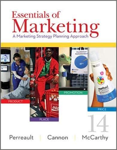 essentials of marketing a marketing strategy planning approach 14th edition william perreault, jr., joseph
