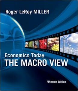 economics today the macro view 15th edition roger leroy miller 0321594533, 9780321594532