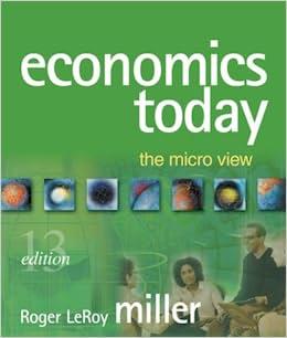 economics today the micro view 13th edition roger leroy miller 0536967121, 9780536967121