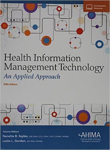 health information management technology an applied approach 5th edition nanette b sayles, american health