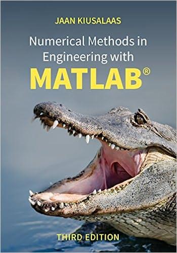 numerical methods in engineering with matlab 3rd edition jaan kiusalaas 1107120578, 9781107120570