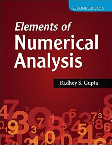 elements of numerical analysis 2nd edition radhey s. gupta 1107500494, 9781107500495