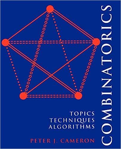 combinatorics topics techniques algorithms 1st edition peter j. cameron 0521457610, 9780521457613