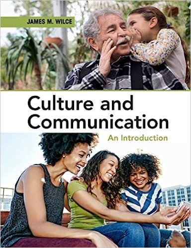 culture and communication an introduction 1st edition james m. wilce 1107628814, 9781107628816