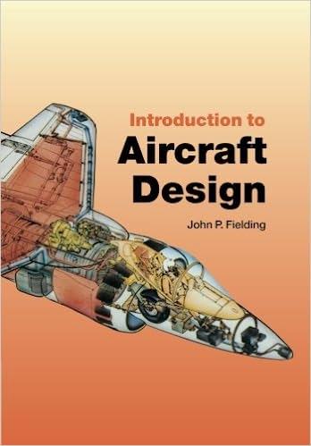 introduction to aircraft design 1st edition john p. fielding 0521657229, 9780521657228