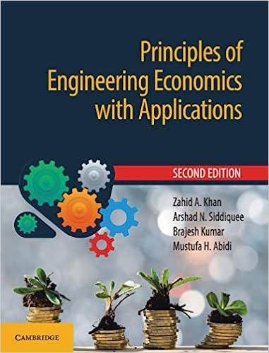 principles of engineering economics with applications 2nd edition zahid a. khan, arshad n. siddiquee, brajesh