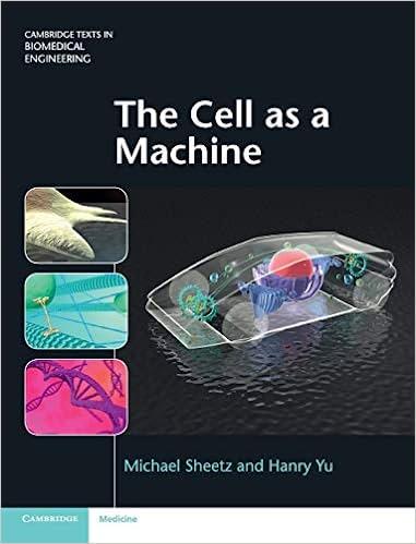 the cell as a machine 1st edition michael sheetz, hanry yu 1107052734, 9781107052734