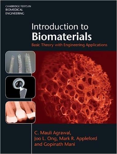 introduction to biomaterials basic theory with engineering applications 1st edition c. m. agrawal, j. l. ong,